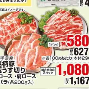 豚ロース薄切り