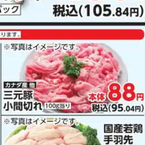 豚コマ・切落し