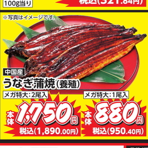 うなぎの蒲焼き