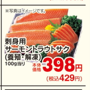 サーモン（さく取り）