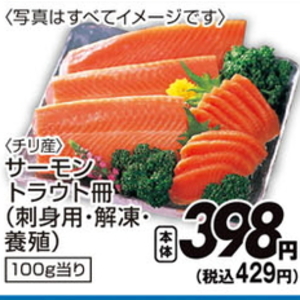 サーモン（さく取り）
