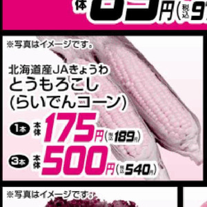 とうもろこし