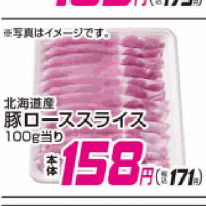 豚ロース薄切り