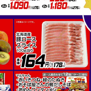 豚ロース薄切り