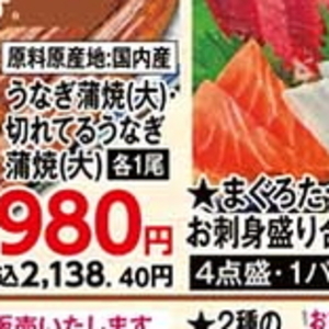 うなぎの蒲焼き