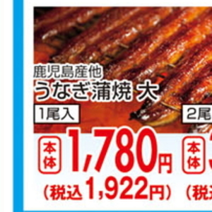 うなぎの蒲焼き