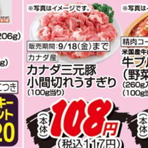 豚コマ・切落し