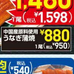うなぎの蒲焼き