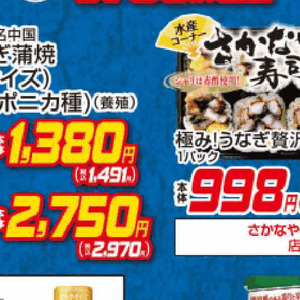 うなぎの蒲焼き