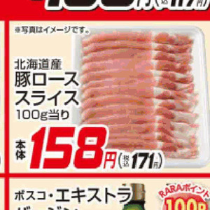 豚ロース薄切り