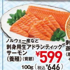 サーモン（刺身）