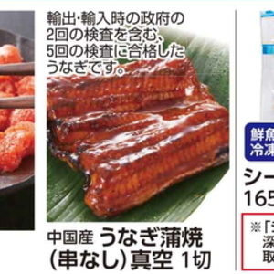 うなぎの蒲焼き