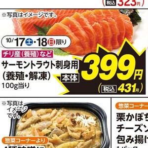 サーモン（刺身）
