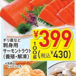 サーモン（刺身）