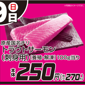 サーモン（刺身）