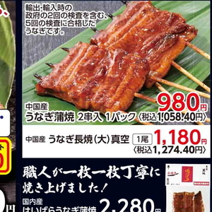 うなぎの蒲焼き