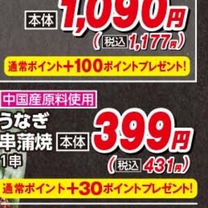 うなぎの蒲焼き