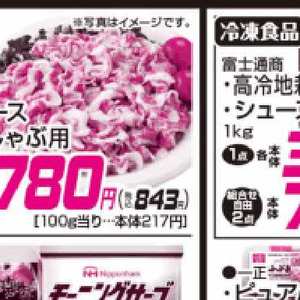 豚ロースしゃぶしゃぶ用