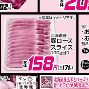 豚ロース薄切り