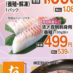 たい（刺身）