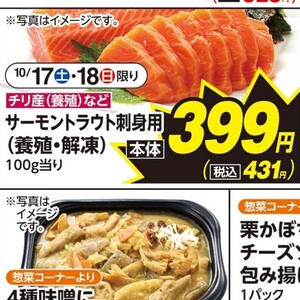 サーモン（刺身）