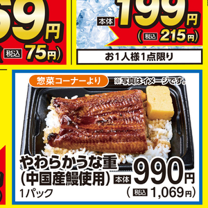 うなぎの蒲焼き