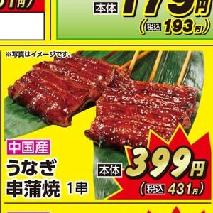 うなぎの蒲焼き
