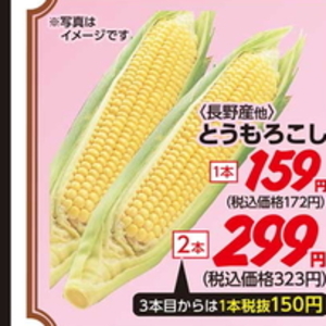 とうもろこし