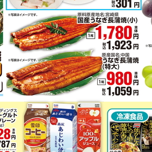 うなぎの蒲焼き