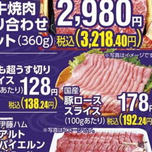豚ロース薄切り