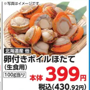 ほたて（ボイル）