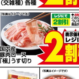 豚ロース薄切り
