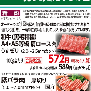 牛薄切り