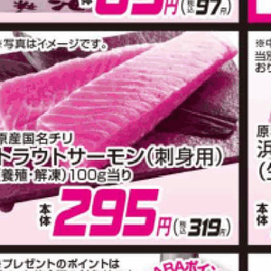 サーモン（刺身）