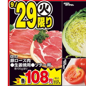 豚ロース厚切り
