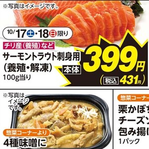 サーモン（刺身）