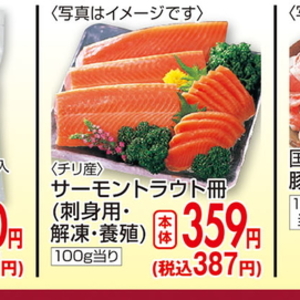 サーモン（さく取り）
