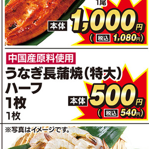 うなぎの蒲焼き