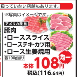 豚ロース薄切り