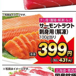サーモン（刺身）