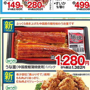うなぎの蒲焼き