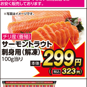 サーモン（刺身）