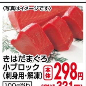 まぐろ（さく取り）