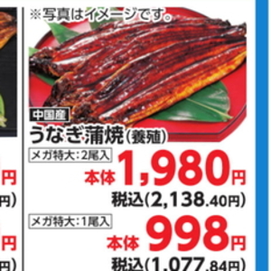 うなぎの蒲焼き