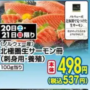 サーモン（刺身）