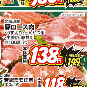 豚ロース薄切り