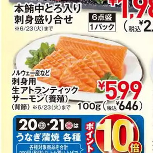 サーモン（刺身）