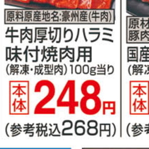 牛肉ハラミ