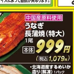 うなぎの蒲焼き