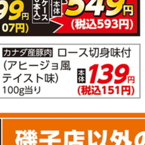 豚ロース厚切り
